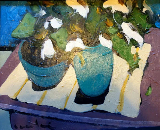 Roger Cantin - Sans Titre / Acrylique/Panneau, 11×14 po // 27,94×35,56 cm