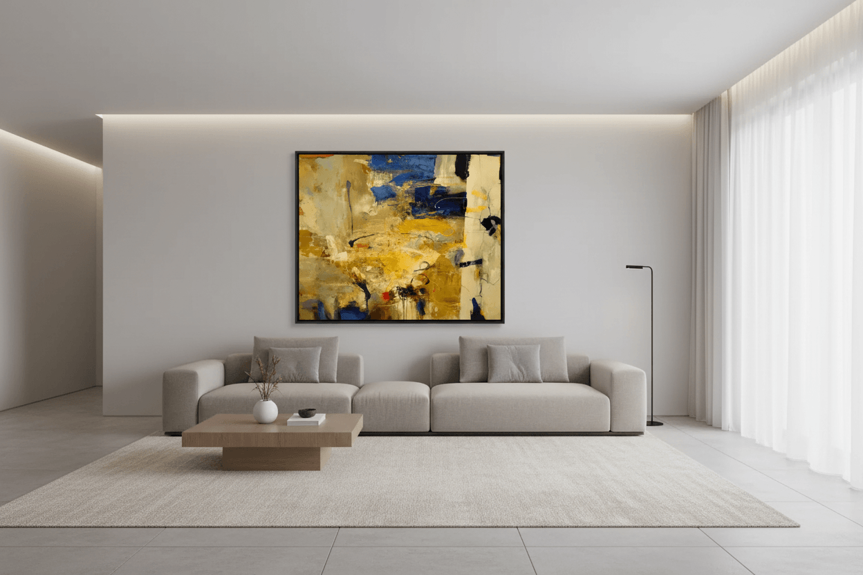 Jean-Pierre Lafrance, Eau #05-37 48x60 po / 121.92x152.40 cm