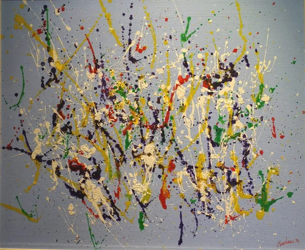 Découvrez l'œuvre 'Humeur Hivernal' de Marcel Barbeau, réalisée en acrylique sur toile en 1976. Dimensions : 20 x 24 pouces. Une œuvre apaisante et subtile.