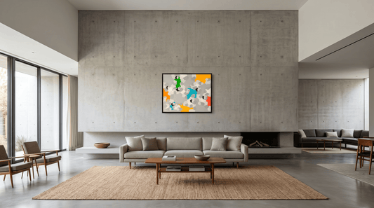 Marcel Barbeau, Sans titre 24X30 po / 60,96X76,2 cm
