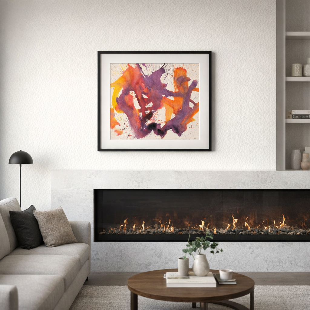 Marcel Barbeau, Sans titre 19,5x25,5 po / 49,53x64,77 cm