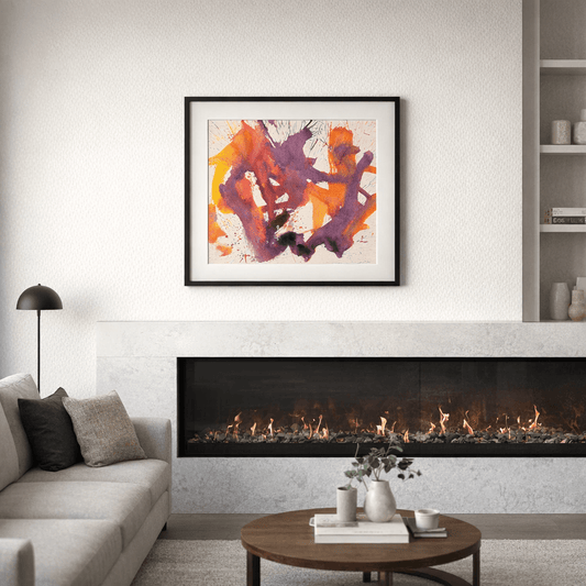 Marcel Barbeau, Sans titre 19,5x25,5 po / 49,53x64,77 cm