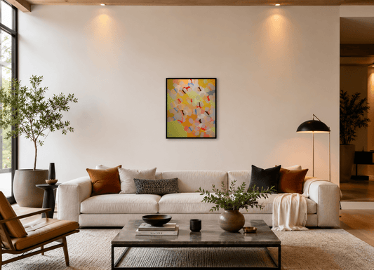 Marcel Barbeau, Sans titre 32x26 po / 81,28x66,04 cm