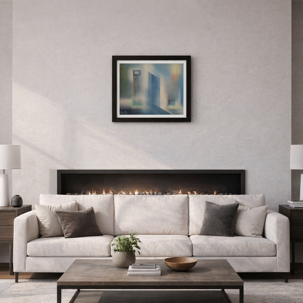 Louis Belzile, Sans titre 14x18 po / 35,56x45,72 cm