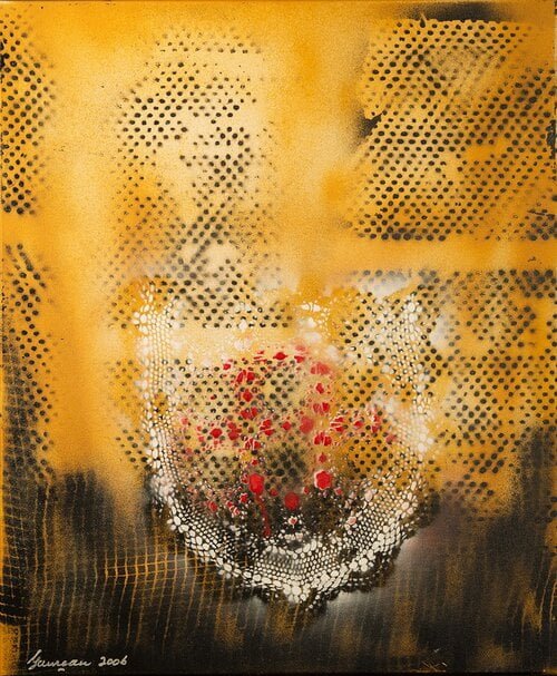 Pierre Gauvreau - Quand Les Brumes se Dissipent / Technique Mixte/Toile, 2006, 24×20 po // 60,96×50,8 cm