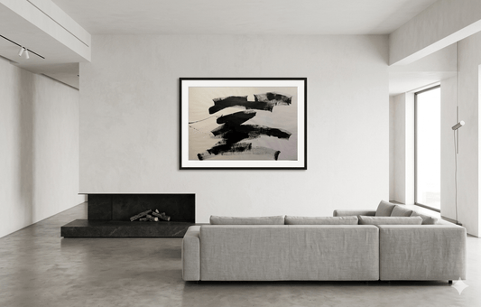 Frère Jérôme, Sans titre 24x40 po / 60,96x101,06 cm