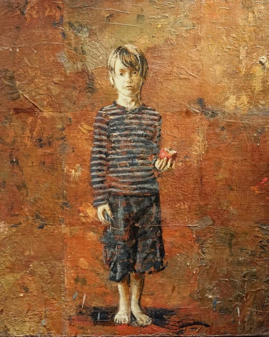 Jacques Payette - L’herbe Folle Qui Pousse Dans Mes Mains / Encaustique/Toile, 2009-2010 32.5×38.5 po // 82,55×97,79 cm