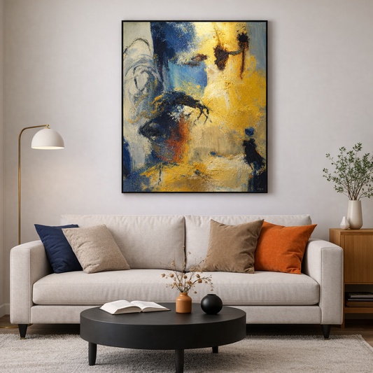 Jean-Pierre Lafrance - Toudra / Mixed Media/Panel, 48x36 in // 121.92x91.44 cm