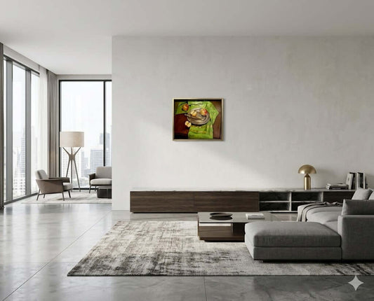 Frank Nemeth, Still Life with Apples 16x20 po / 40,64x50,80 cm