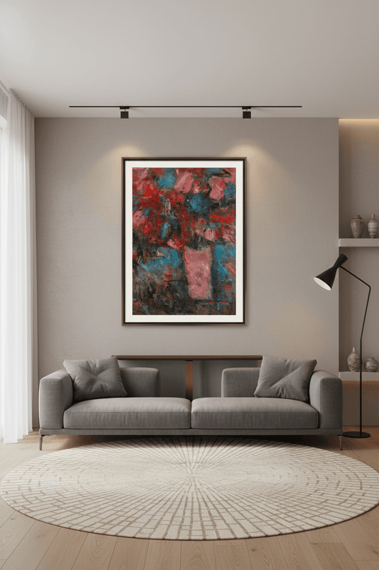 Viviane Case-Fox, Sombre Lumière 42x32 po /106,68×81,28 cm