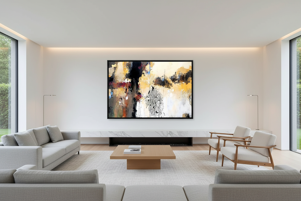 Jean-Pierre Lafrance, Episode III 48x72 po / 122x183 cm