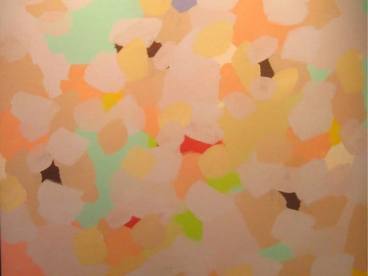 Marcel Barbeau - La Fille du Lac / Acrylique/Toile, 1984, 32 x 26 po // 81,28 x 66,04 cm