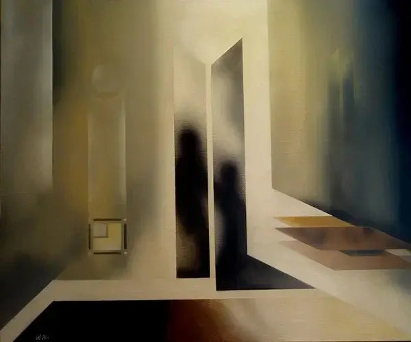 Cette œuvre sans titre de Louis Belzile est une représentation abstraite qui met en avant des formes et des couleurs audacieuses. Peinte à l’huile sur toile, elle mesure 76,20×91,44 cm, et reflète la recherche de l’artiste pour l’expression pure à travers