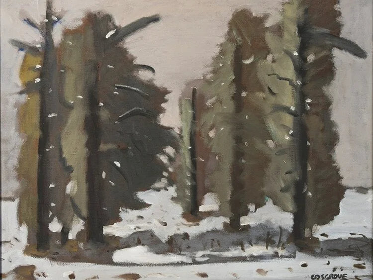 Stanley Cosgrove - Pablyb / Huile/Toile, 1978, 20X24 po // 50,8X60,96 cm
