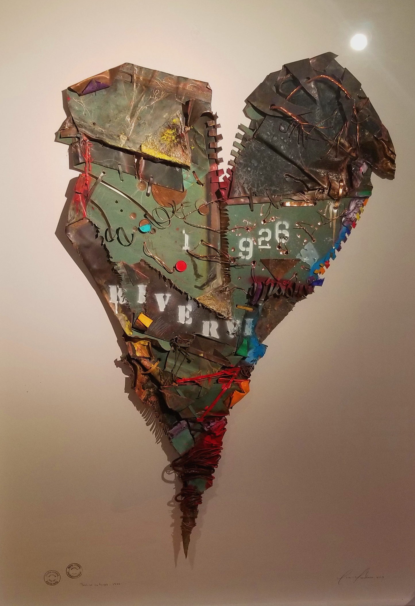 Jean Gaudreau - Balise du Temps / Mixed Technique, 2019, 41×56 in // 104.14×142.24 cm