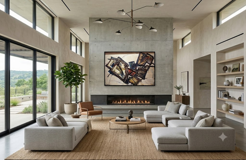 Joseph Giunta - Ritmo / Mixed Media/Panel, 1963, 19.5×29.5 in // 49.53×74.93 cm