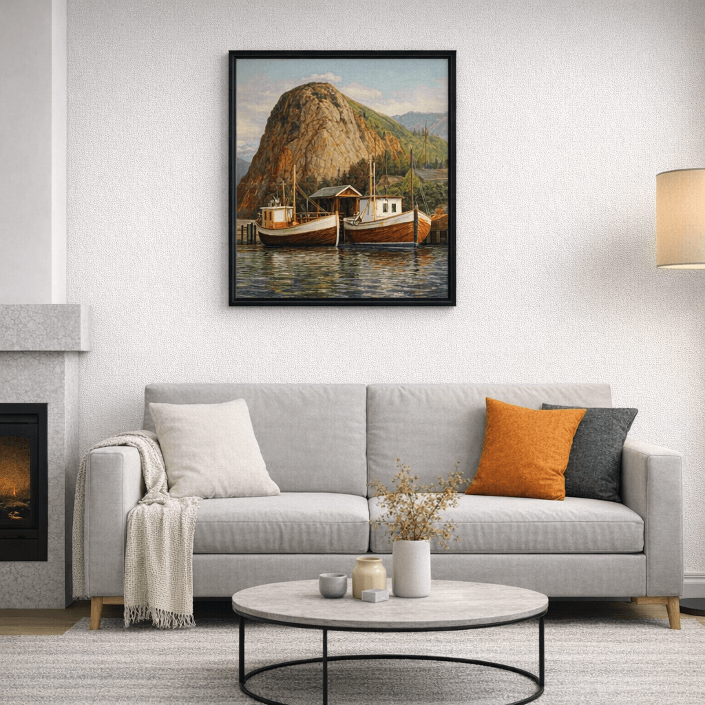 Paul Tex Lecor, Cap aux Meules 16x20 po / 40,64x50,80 cm