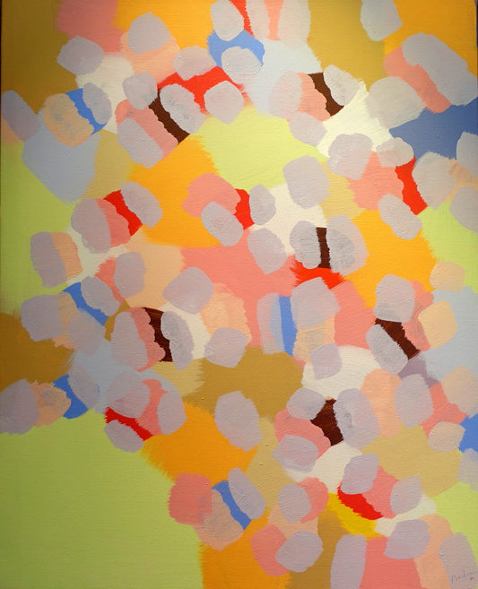 Marcel Barbeau - Untitled / Acrylic/Canvas, 1984, 32x26 in // 81.28x66.04 cm 